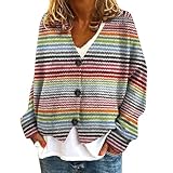 Cropped Cardigan Damen Kurz Pullover Damen Strickpullover Damen Royalblau Strickpullover Damen Lang...