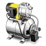TROTEC Hauswasserwerk TGP 1025 ES ES – Pumpe mit Leistung 3300 l/h, 1000 W, Förderhöhe 30 m –...