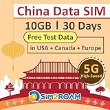 SIM-Karte nur für China-Daten|30Tage,Festlandchina und...