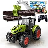 Traktor Spielzeug, Ferngesteuerter Traktor Ferngesteuert ab 3 4 5 6 Jahre, Trecker Spielzeug Kinder...