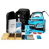 XCMAN Complete Ski Snowboard Tuning Waxing Combo Kit with Waxing Iron,Ski Wax,Side Base Edge...