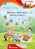 Die besten Kinderwitze zum Lesenlernen: Der Bücherbär: Erstlesebuch mit Silbentrennung für die 1....