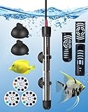 LAOYE Aquarium Heizung 120L Aquarium Heizstab 100W Temperatur Einsatellbar Aquarium Heizer mit...
