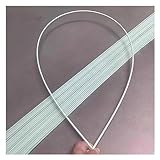 JCWGLY Folientunnel Gartenbeetreifen Zur Pflanzenunterstützung, Wiederverwendbare...