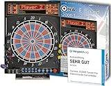 Elektronische Dartscheibe Dartona JX2000 Turnier Pro - | Dartscheibe elektronisch | Turnierscheibe...