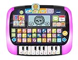 VTech Baby Lern- und Musiktablet – Sprechendes, musikalisches Tablet mit 12 Lernaktivitäten und...