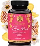 Bee Intense Propolis + Manuka Honig Kapseln I 120 Kapseln optimiert mit B-Vitaminen und Vitamin C I...