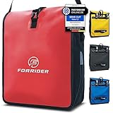 Forrider Fahrradtasche Wasserdicht für Gepäckträger [27L Volumen] mit Schultergurt |...