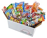 Japanisches Süssigkeiten Box Dagashi Snack Sortiment mit 30 Stück Süßigkeiten-box