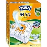 Swirl M 50 MicroPor Plus Staubsaugerbeutel für Miele Staubsauger | Anti-Allergen-Filter | Dauerhaft...