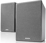 Denon SCN10 Lautsprecher, Zwei-Wege-HiFi-Lautsprecher für TV-Soundsystem, 2 x 65 W, kompatibel mit...