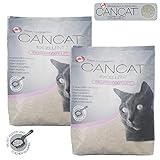 CANCAT 2x15 kg Excellent kanadische Premium Katzenstreu Klumpstreu Babypuderduft