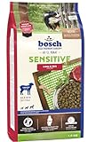 bosch HPC Sensitive Lamm & Reis | Hundetrockenfutter für ernährungssensible Hunde aller Rassen | 1...