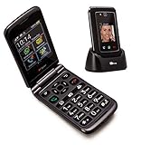 TTfone Titan TT950-3G Senior Flip Android Smartphone mit Touchscreen, 3 Stück