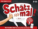 Schätz mal! True Crime Edition: Das Quiz mit Lach- und Staungarantie | Ab 18 Jahre | 2-8 Spieler |...