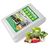 2x3M Gewächshausfolie Schwerlast – 150µm Starke Gartenfolie Transparent – UV-beständige Folie...