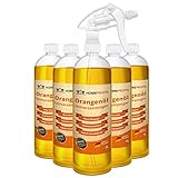 Home Profis® Orangenölreiniger Konzentrat (5 Liter), Allzweck-Reiniger inkl. 1x Sprühkopf,...