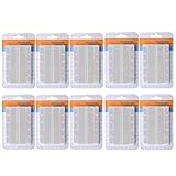 Hailege 10pcs 400 Ties Mini Solderless Breadboard Universal 400 Contacts Solderless Breadboard 400...