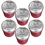 Alpen Camping 6-er Pack 450 g Gaskartusche EN 417 Propan‑Butan 7/16″ Gewinde – für Kocher...