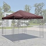 Ersatzabdeckungen für Pavillon-Überdachung, Ersatz für Pavillon-Oberseite, 3 m x 3 m,...