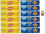 Pasta High protein Testpaket, De Cecco und Barilla Spaghetti, Italienische Hartweizennudeln, 12...