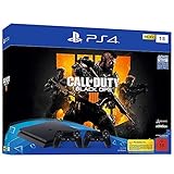 PlayStation 4 - Konsole (1TB, schwarz, slim) inkl. Call of Duty: Black Ops 4 + 2 DualShock...