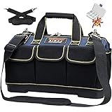 AIRAJ Werkzeugtasche 42×23×29CM,Große Werkzeugtaschen mit Geformtem ABS-harter Boden,Weiter...