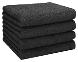 Betz Handtuch 4er Pack Handtücher Set Berlin Größe 50x100 cm 100% Baumwolle - gut trocknend,...