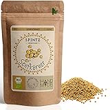 SPINTZ® 500g Bio Senfkörner - ganzer Senf - ungemahlene Senfkörner Senfsaat - 100% natürlich und...