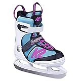 K2 Skates Mädchen Schlittschuhe Juno Ice, white - light blue, 25D0304.1.1.L