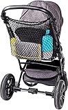 Universal Einkaufsnetz XL für Kinderwagen, Buggy, Sportwagen, Jogger und Zwillingswagen/einfacher...