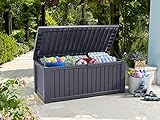 Koll Living Auflagenbox/Kissenbox 570 Liter l 100% Wasserdicht l mit Belüftung dadurch kein übler...