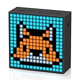 Divoom Timebox-Evo Pixel Art Tragbarer Bluetooth Lautsprecher mit Programmierbares 256 LED Panel,...