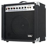 Soundking AK20-GR Gitarrenverstärker 60 Watt - 3-Band Equalizer - 8' Speaker mit 2 Kanälen, clean...