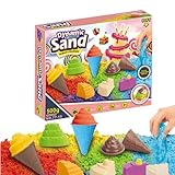 Play Ungiftiger Sand – Farbiges Spielsand, weicher Sand | für den Außenbereich für Kinder,...
