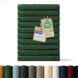 Blumtal Premium Frottier Gästehandtücher Set 12 teilig 100% Baumwolle - Oeko-TEX zertifiziertes...