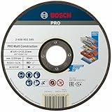 Bosch 1x PRO Multi Construction Trennscheibe für kleine Winkelschleifer und 22,23‑mm-Bohrung...