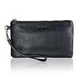 Leder Clutch Bags für Damen,【Klein】 Befen Lederarmband mit Abnehmbarer Handschlaufe und...