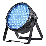 Seven Stars LED Par Lights DJ Bühnenlicht RGB 54x3W LED mit Sound aktiviert, Stroboskop Wash Lights...