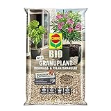 COMPO BIO GRANUPLANT Drainage- und Pflanzgranulat – 100% natürlicher Bimsstein – nachhaltige...