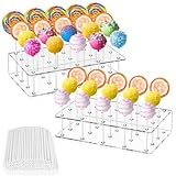 2 Stück Cake pop stiele mit 100 Cake Pop Stiele, Cake pop ständer, cake pops stiele, Cake pops...