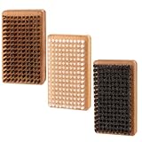 lasuroa 3stk Snowboard-Wachsbürsten-Set, 12x7x3,5cm Snowboard Bürste Einschließlich...