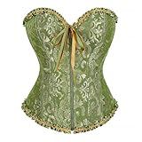 tsaChick Corset Corsett Domina Outfit Damen Dessous Desusse Für Frauen Sexy Erotische Kleider...