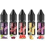 FURUN Aromakonzentrat 5x10ml Hochdosiertes Lebensmittelaroma, einfaches mischen, zum Kochen zum...