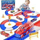 Toyokid Spielzeug ab 2 3 4 5 6 Jahre Junge, Spielzeug Rennbahn Auto Kinderspielzeug ab 2 3 4 Jahre...