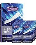 MySmile Zahnweiß-Streifen, 28 Whitening strips für empfindliche Zähne, 14 Sitzungen white strips...