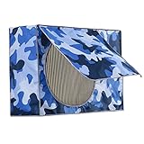 Verkleidung Klimaanlage Außengerät, Verkleidung Wärmepumpe mit Belüftungsöffnungen, Passend...