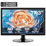 Thinlerain 17 Zoll PC Monitor 1600x900 LED Bildschirm Computer Monitor mit VGA/HDMI/USB, eingebautem...