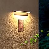 WAYEE Nummertür Lichter,Außenwandleuchte,Aussen Wandlampe Anthrazit,Scheinwerfer,Lampenlänge...