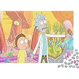 Puzzle 300 Teile,Rick and Morty Jigsaw-Puzzles,Puzzle Für Erwachsene,Impossible...